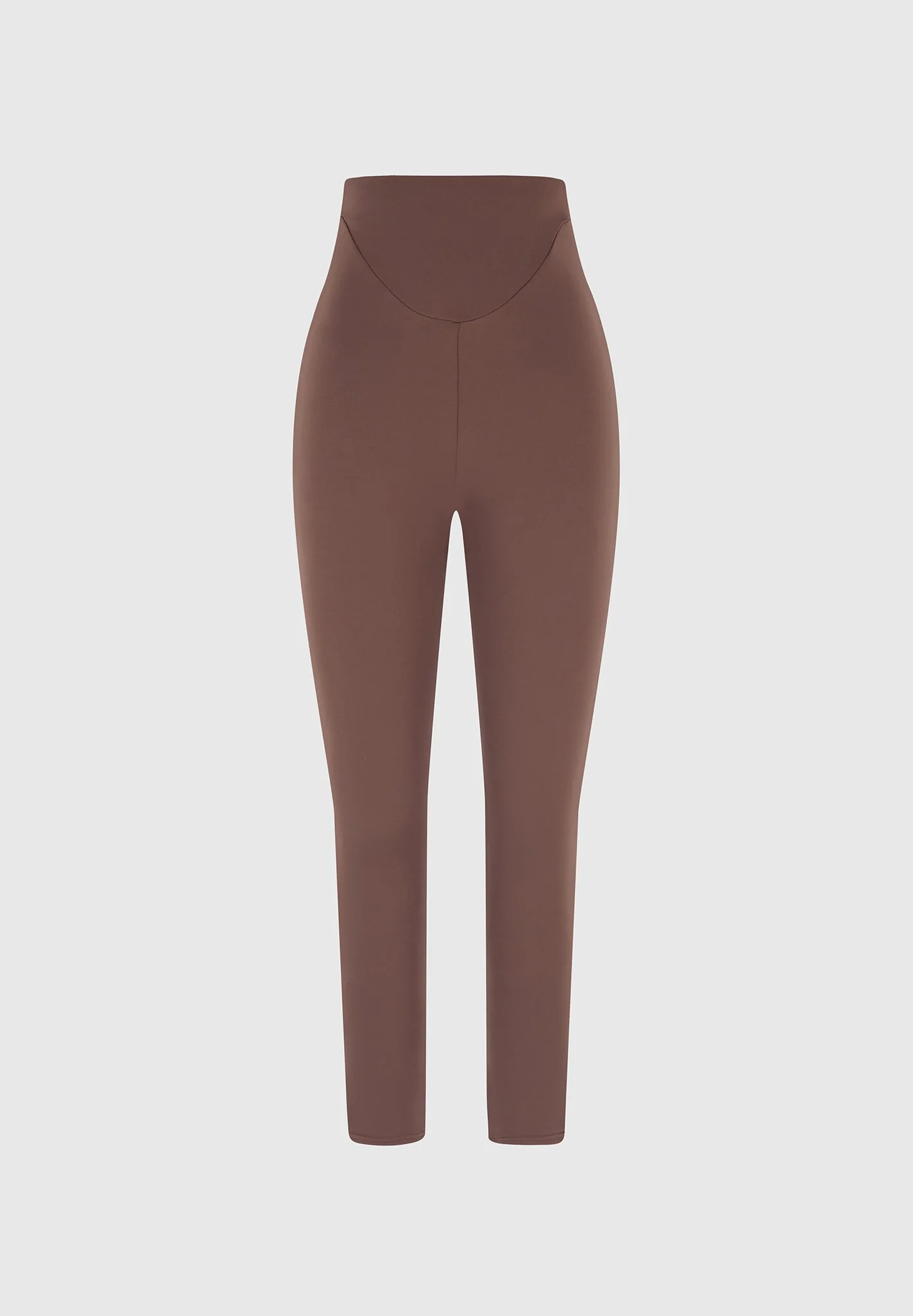 Chloe - High Waisted Leggings - Brown – Image 8