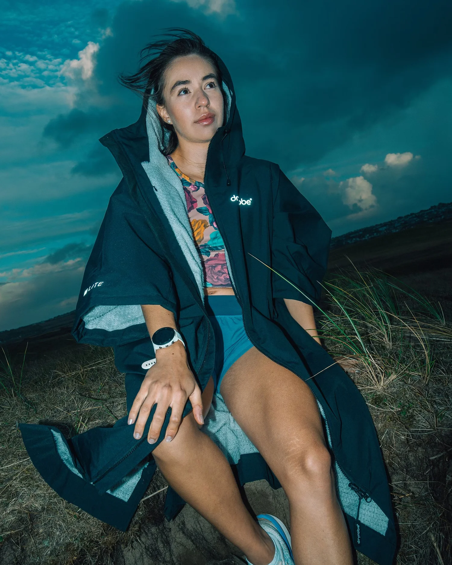 Black Tech-Lite Changing Robe – Image 8