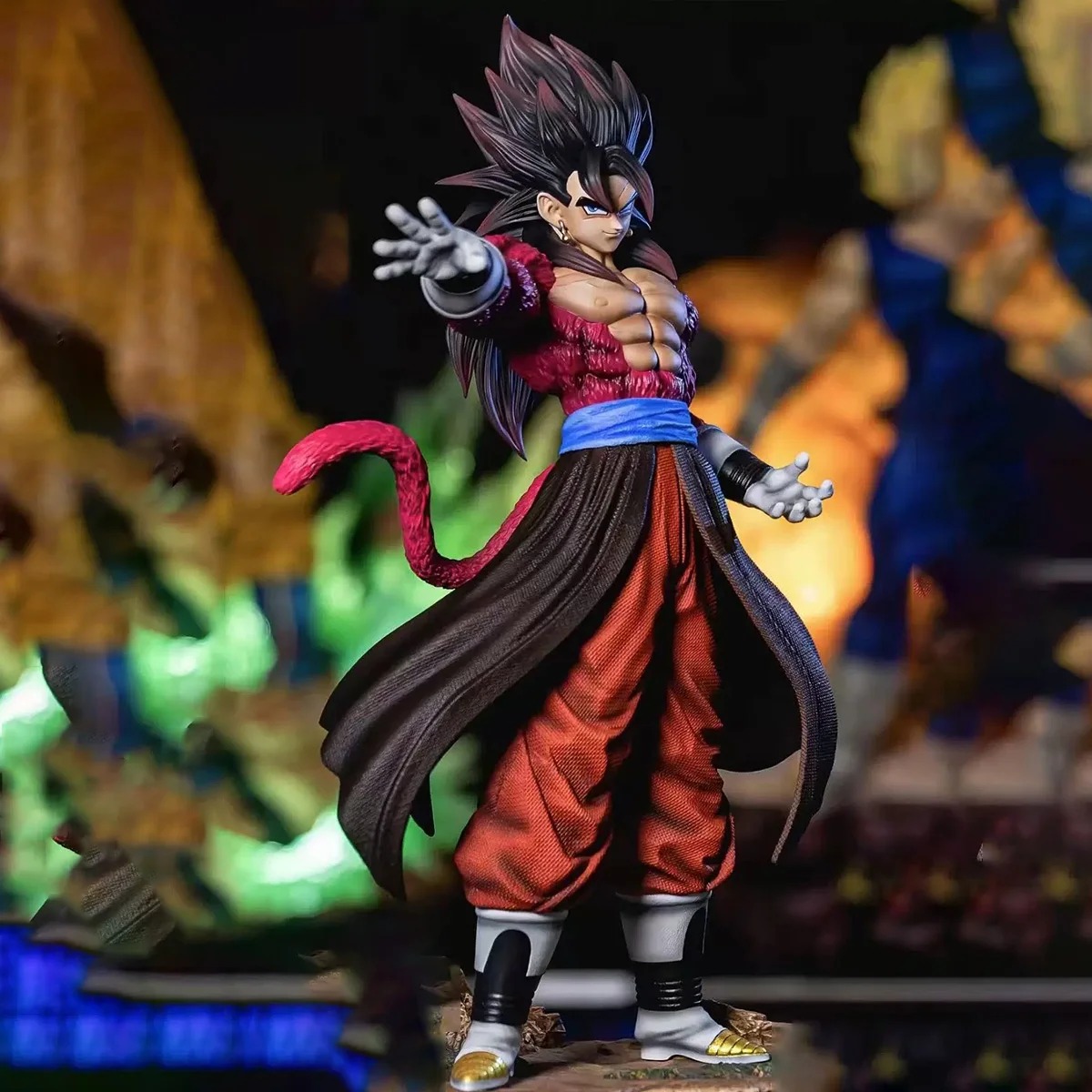 Figurine Vegito Super Saiyan 4 Xeno 30 cm – Dragon Ball Heroes | PVC Premium Sans Boîte – Image 2