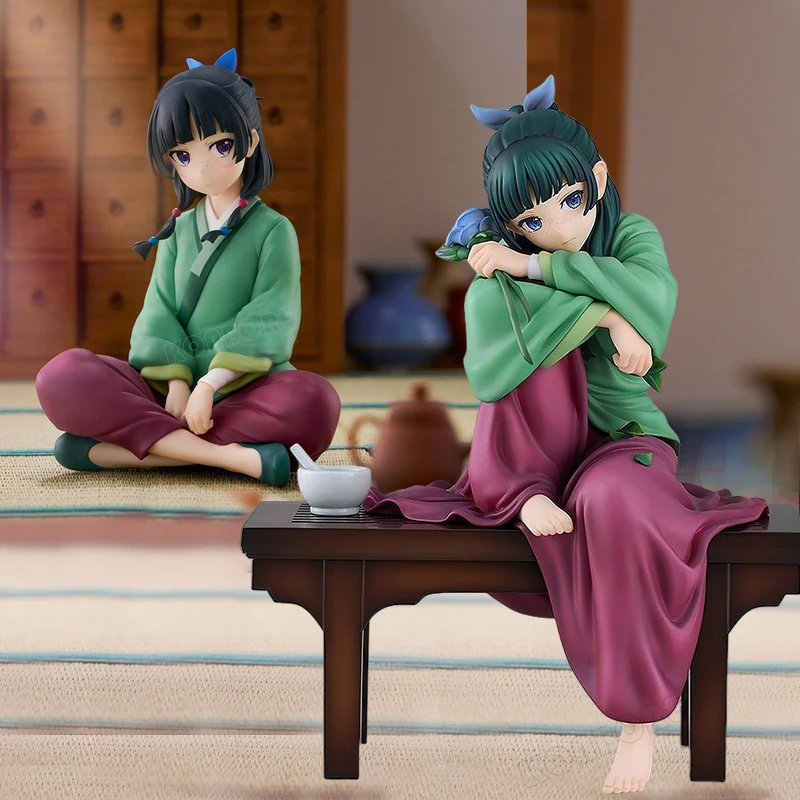 Lot de 2 Figurines Maomao – 10 cm & 15 cm – Kusuriya no Hitorigoto | Modèles Collectors en PVC Premium – Image 2