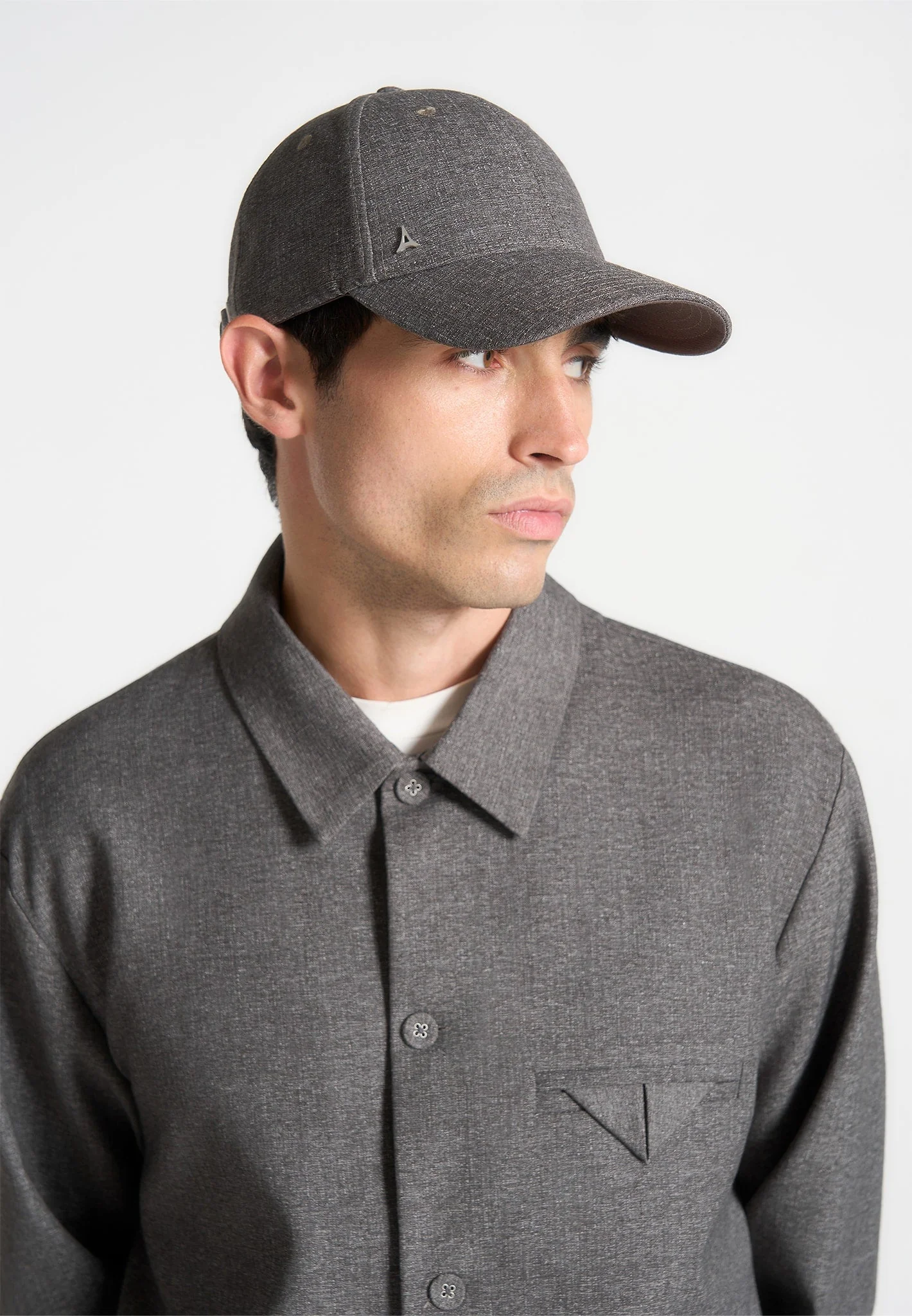 Textured Cap - Grey – Image 4